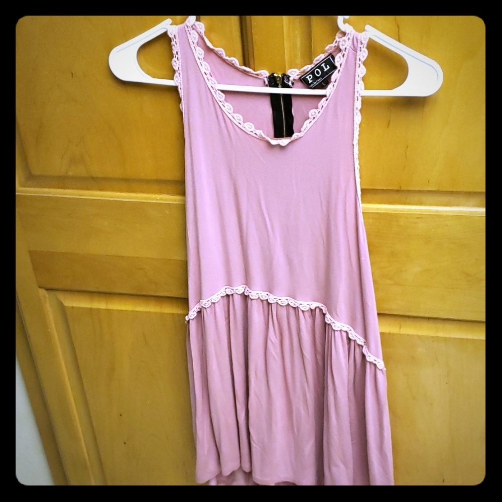 Pink tank